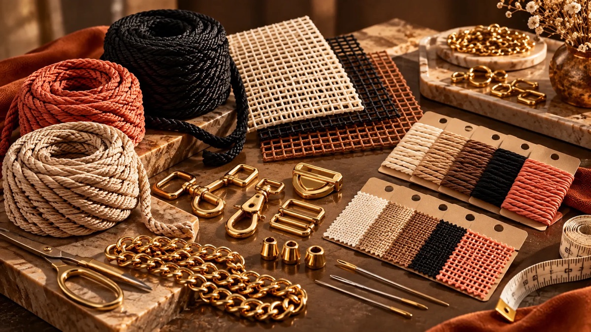 Materiales para bolsos